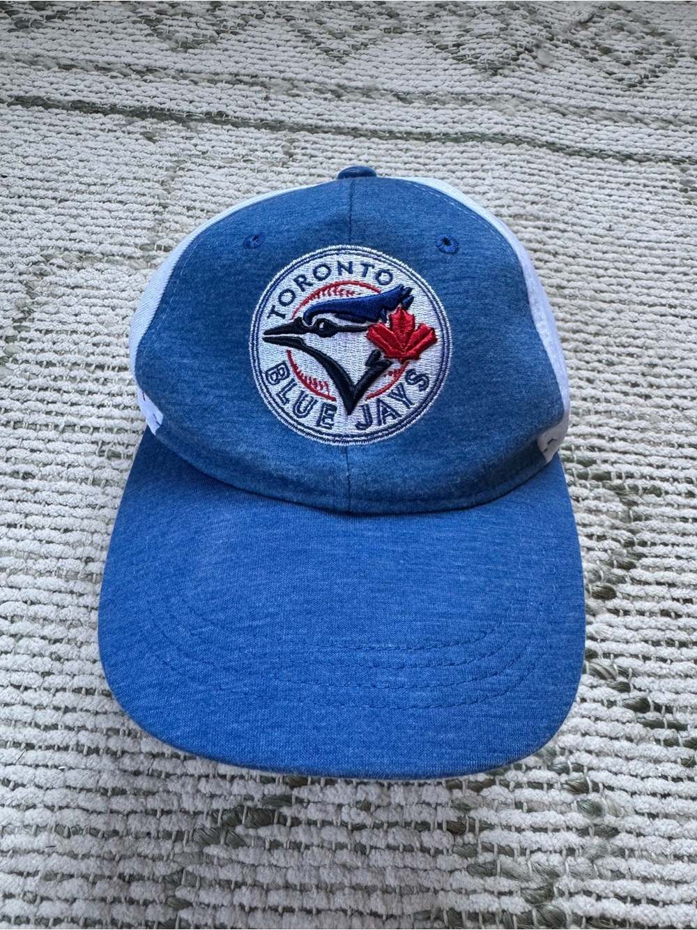 Genuine Merchandise White and Blue Baseball Cap